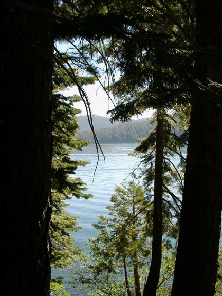 Fallen Leaf Lake - view from deck