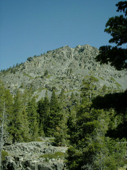 Mount Tallac from Glen Alpine trail