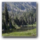 [Along the Glen Alpine trail Jun 2004]