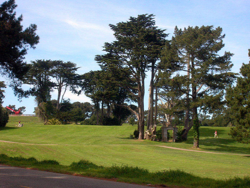 Lincoln Park Golf Course on the way to the Palace of the Legion of Honor