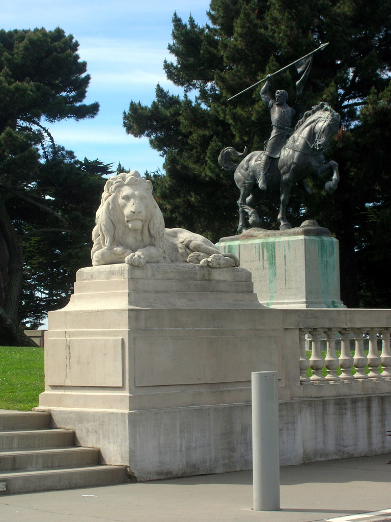 Legion of Honor - front steps