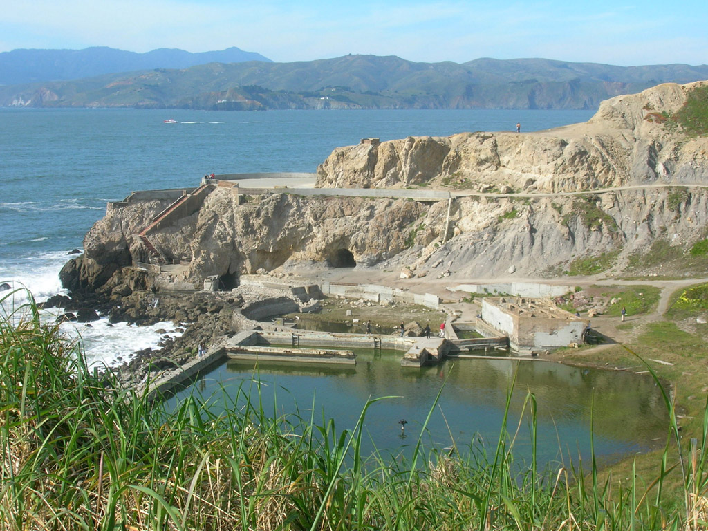 ruins of the Sutro Baths