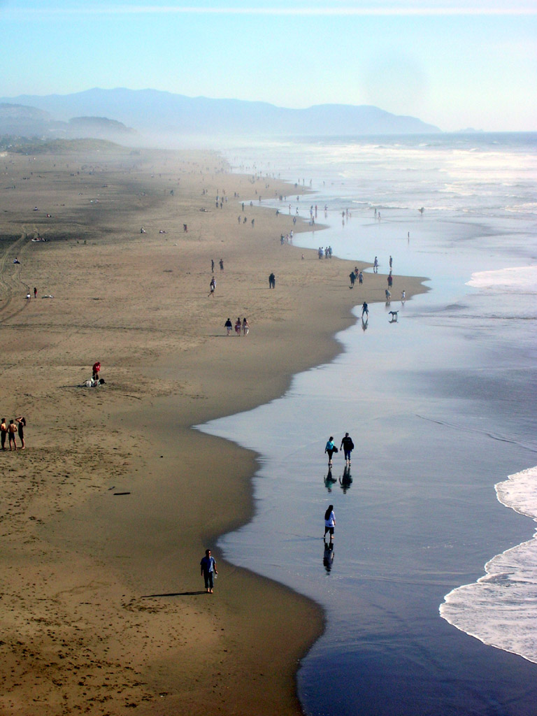 view from the Cliff House - Ocean Beach