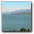 View across to Point Bonita light