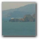 Closer look of Point Bonita light