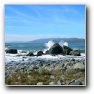 view from Mile Rock Beach