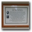 Cliff House plaque