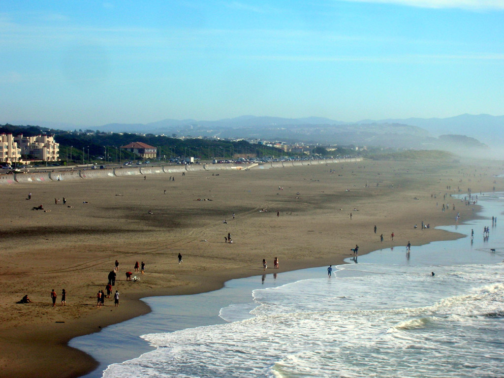view from the Cliff House - Ocean Beach